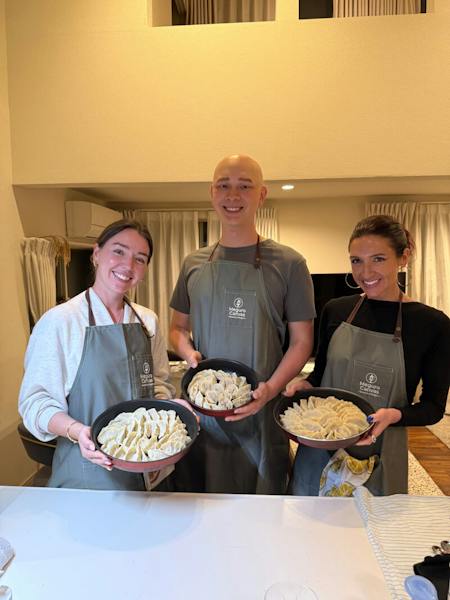 Learn to Make Authentic Japanese Gyoza at a Local Home