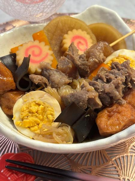  Personalized Online Class: Authentic Japanese Oden Class 
（* Vegan-Friendly Option Available）

by Miko’s Japanese-Cooking Class