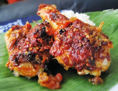 How to make Sate Lilit- Minced seafood satay