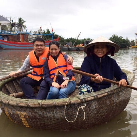 Hoi An Eco Cooking Class and Basket boat tour 