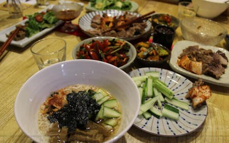 Authentic Korean Cooking with Herbal Medicine and Local Market Tour