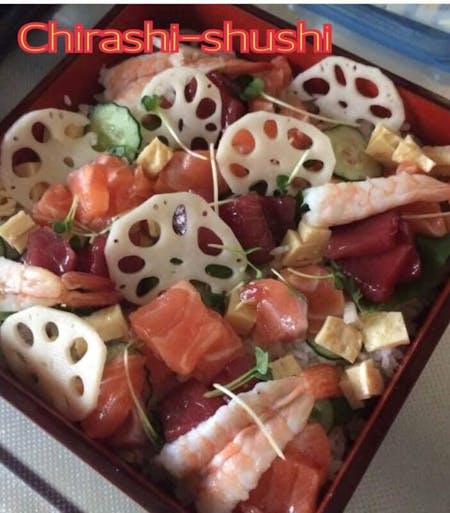 Let's make chirashi sushi