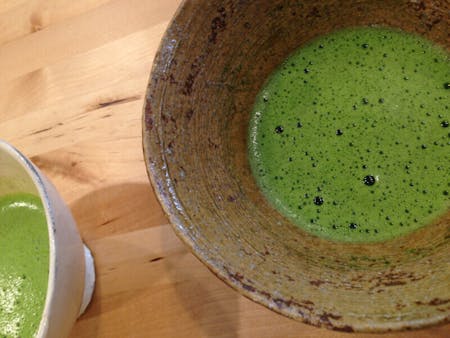 Tea ceremony and small Kaisei by tea master