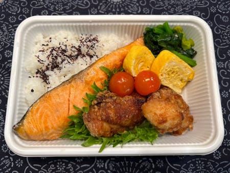 Japanese Salmon Bento box
