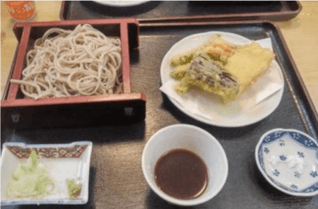 tempura, handmade udon, soba, soup makitamago, ochazuke, okonomiyaki. Please make other requests.