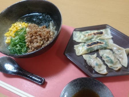 RAMEN and 2 types of GYOZA cooking!