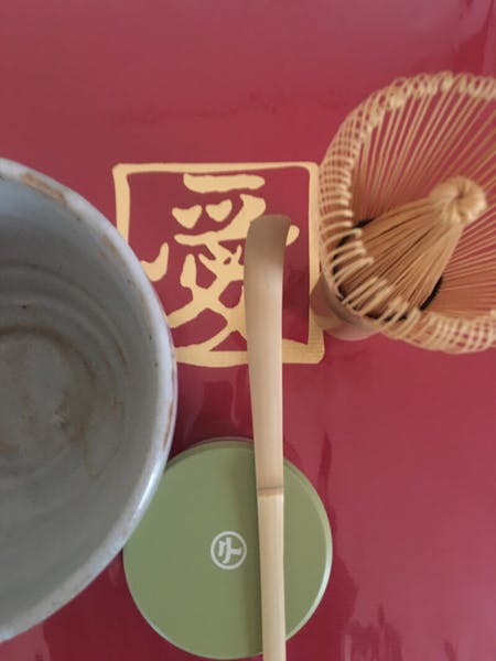 Ramen  dumplings and tea ceremony