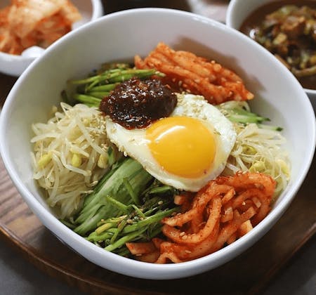 Let's cook 2 Korean soul foods - any 2 out of Bibimbap, Gimbap, and Kimchi jjigae / Let's learn
 calligraphy too!!! 