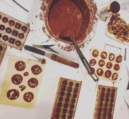 Belgian chocolate workshop