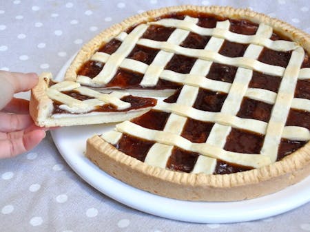 Online Crostata Pie and Biscuits cooking class directly from Italy