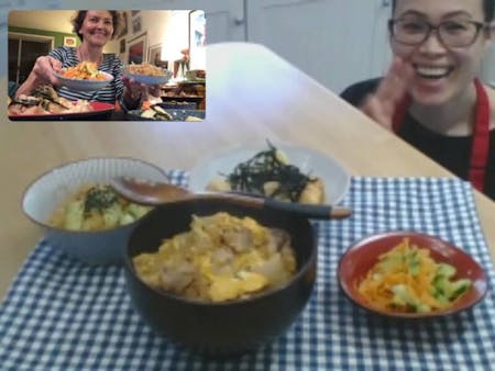 Online lesson - Quick and easy to make Oyako Don class