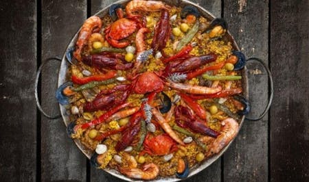 Paella and Sangría Cooking class with a professional and friendly host chef