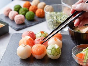 Japanese Cuisine Experience in Tokyo (Temari-Sushi Making)