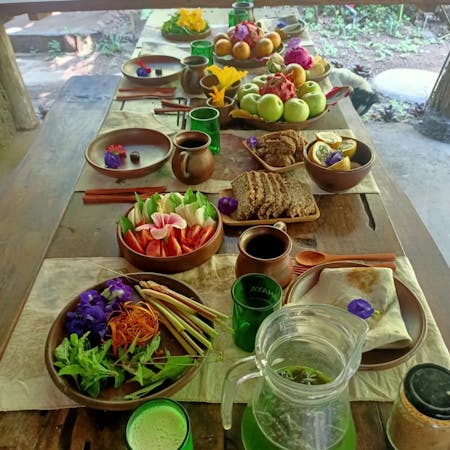 Shaya Junglekitchen - The plantbased Foodhunter. The unique Bali adventure experience Cookingclass 