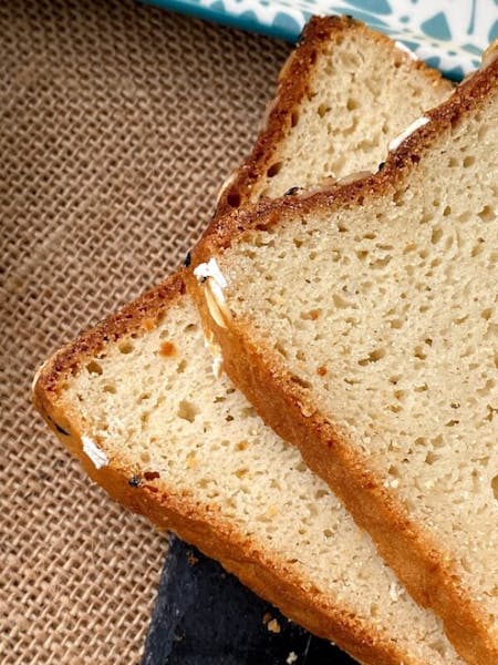 Gluten-Free Breads made with yeast and ready in just a few hours! It's crusty & perfect for toast. 