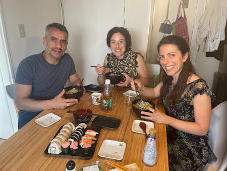 Miso ramen and Gyoza(dumplings)